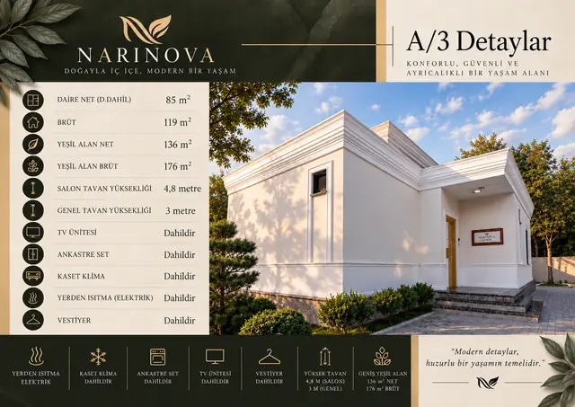 A/3 tipi villa detay sayfası